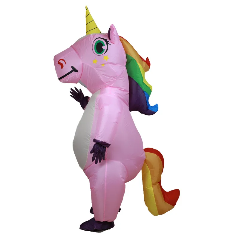 Costume da unicorno gonfiabile bambino 7-9 anni - Partywinkel